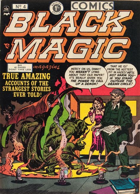 Into the Shadows: The Influence of Black Magic Comics on Pop Culture